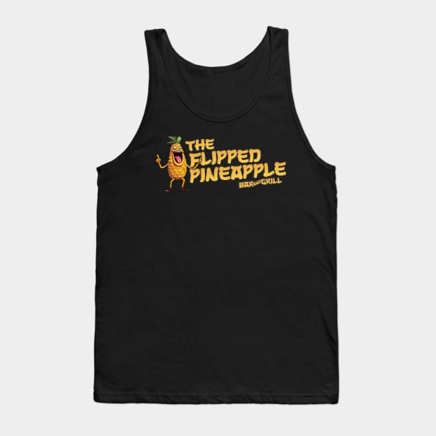 Flipped Pineapple Tank Top by stuff101